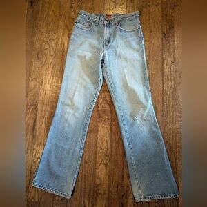 Vintage Tommy Hilfiger light wash jeans Early 90s straight-leg denim Rare Sz 32